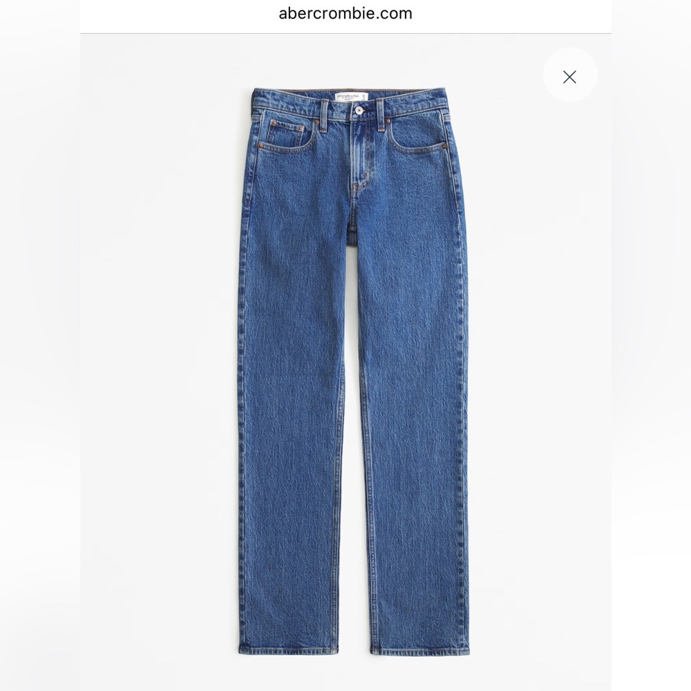 Abercrombie & Fitch Dark Blue Jeans